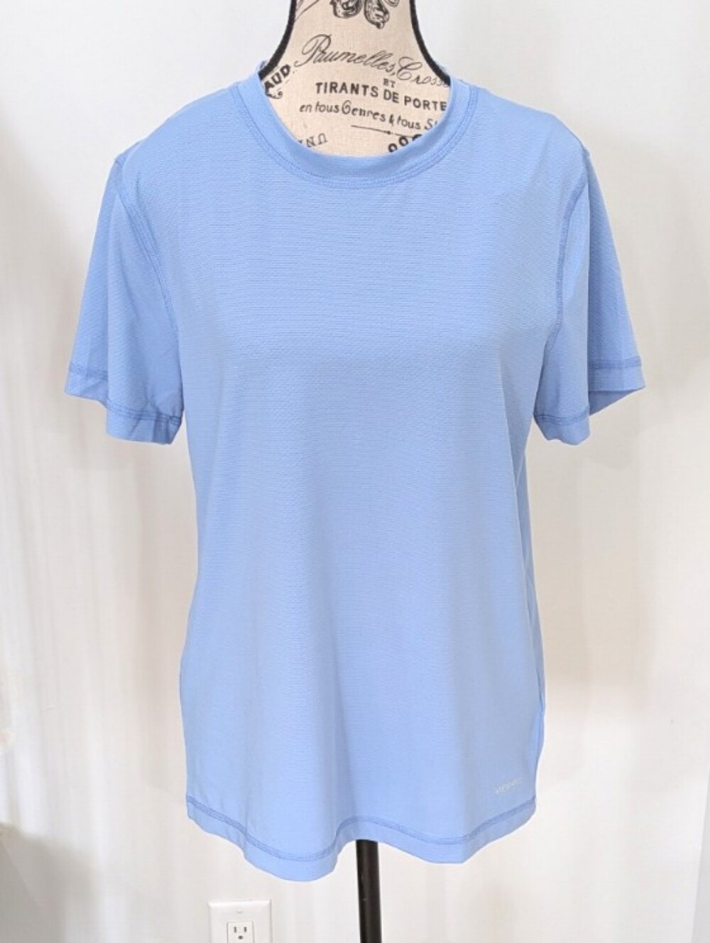 MERRELL | Women's Blue Serenity Textured Running Short Sleeved Shirt